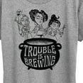 thumbnail image 3 of Hocus Pocus - Trouble is Brewing - Women's Short Sleeve Graphic T-Shirt, 3 of 5