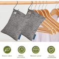 thumbnail image 2 of 12 Pack Bamboo Charcoal Air Purifying Bags, Activated Charcoal Odor Absorber for Home, Car, Closet & Shoes, Natural Moisture Absorber, Air Freshener & Deodorizer Set (4 x 100g, 8 x 50g), 2 of 7