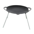 thumbnail image 4 of Sartén coreana para parrilla, antiadherente, circular, teppanyaki, con asas, plancha de hierro 36 cm para exteriores, 4 of 9