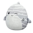 thumbnail image 3 of Squishmallows Original 14 inch Sachie the Grey Striped Whale Shark - Child's Ultra Soft Plush Toy, 3 of 7