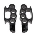 thumbnail image 1 of 1 Par de Estribos de Metal de Motocicleta shamjiam Reposapiés para motocicleta Negro, 1 of 8