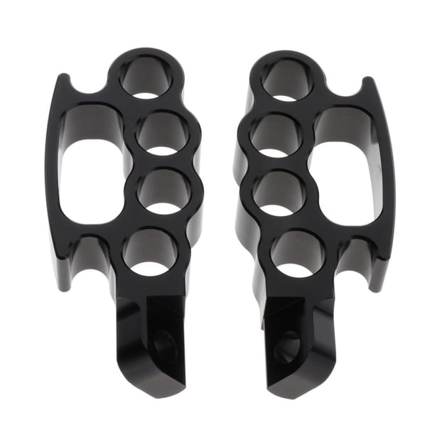 Estriberas para motocicleta, estriberas para motocicleta Negro