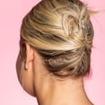 thumbnail image 7 of Gimme Beauty Fine Hair Claw Clips - Durable, No-Slip Design for Thin Hair - Mini Claw Clips Made from Strong & Break-Resistant Recycled Plastic - 3 Pack, Clear, 7 of 7