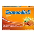 thumbnail image 1 of Graneodín B Benzocaína 10 mg sabor miel limón 24 pastillas, 1 of 4