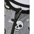 thumbnail image 2 of AceBaby Halloween Family Matching Pajamas Set Pumpkin Print Holiday Sleepwear Loungewear PJs, 2 of 8