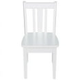 thumbnail image 3 of International Concepts Indoor Wood Kids San Remo Juvenile Chairs in White - Set of 2, 3 of 9
