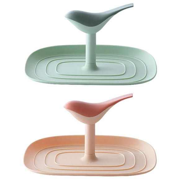 2Pcs Fashion Bird Design Pot Lid Stand Kitchen Accessories