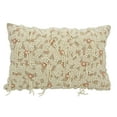 thumbnail image 2 of Couture Luster Natural Cascade Pillow, 2 of 3