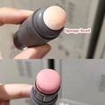 thumbnail image 2 of Double Head Sponge Monochrome Powder Blusher Lip And Natural Blusher Durable Rouge Cheek Matte, 2 of 3