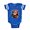 Royal Blue, variant on CafePress - Cute Cat Watercolor - Cute Infant Baby Football Bodysuit