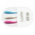 thumbnail image 3 of Cat Fish Shape Toothbrush Toy with Catnip Pet Eco-Friendly Silicone Molar Stick Teeth Cleaning Toy for Cats, 3 of 9