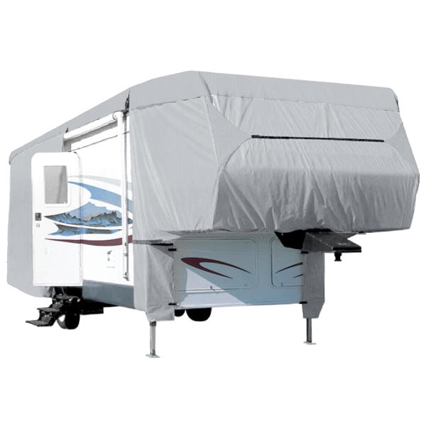 Waterproof Superior 5th Wheel Toy Hauler RV Motorhome Cover Fits Length