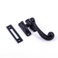 thumbnail image 5 of Renovators Supply Black Wrought Iron Window Sash Lock 3.75 in Window Locks w/Screws Pack of 12, 5 of 7