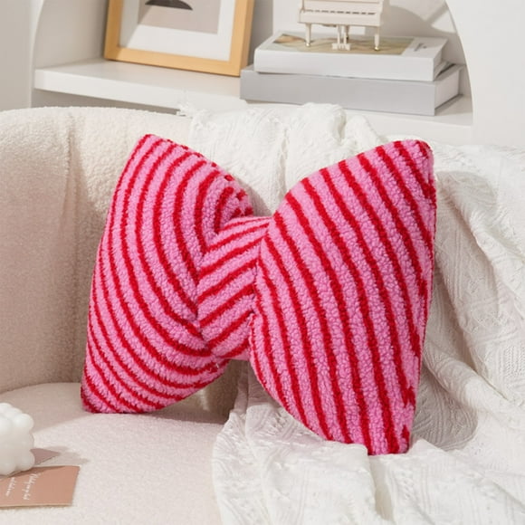 Bowknot Sofa Throw Pillow,Nap Pillow,Cute Bedroom Pillow,Decorative Window Cushion,Soft Sofa Pillow,Home Pillow,Bedroom Cushion,Cozy Throw Pillow,Cute Decorative Pillow,Versatile Pillow