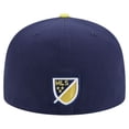 thumbnail image 4 of Men's New Era  Navy Nashville SC 2025 Kickoff 59FIFTY Fitted Hat, 4 of 5