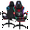 Black+Red, variant on HOFFREE Massage Gaming Chair with Speakers, Leather Game Chair with Bluetooth and Music Rhythm RGB Lights, Big and Tall Gamer Chair with Footrest for Adults, Ergonomic Video Game Chair with Headrest