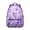 Purple-12, variant on Rustic Farmhouse Student Backpack with Highland Cow Pattern Waterproof, Scratch-Resistant Durable Composite Oxford Cloth, Comfortable Adjustable Straps, Perfect for Student and Cow Lovers