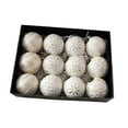 thumbnail image 4 of 12 adornos colgantes para de , adornos decorativos reutilizables, decoración navideña para hogar, interior, puerta, boda. Oro blanco, 4 of 8