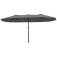 thumbnail image 1 of Outsunny Parasol de Patio Double Face de 13 Pi, Parasol d'Extérieur avec Manivelle, 1 of 10
