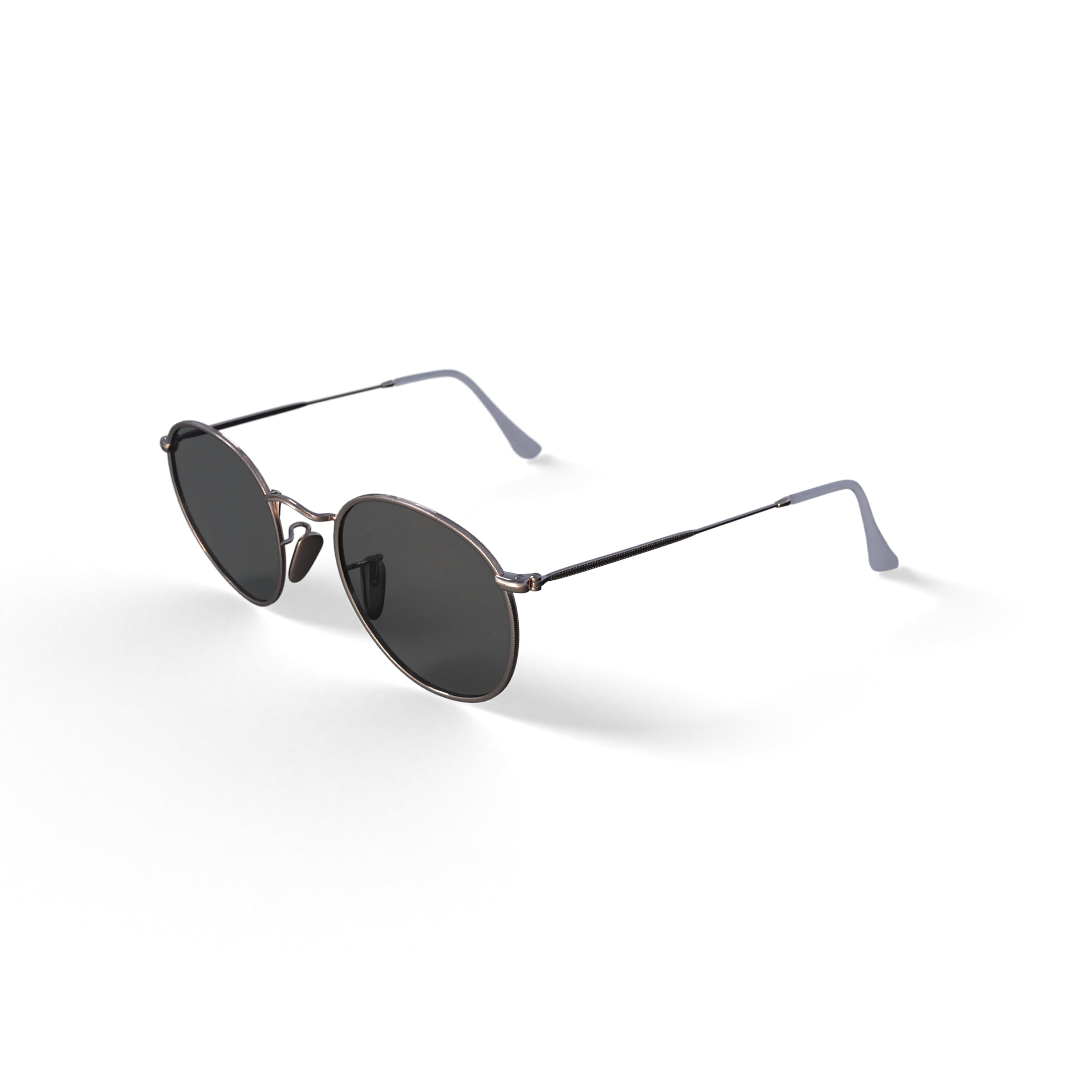 Ray-Ban Unisex RB3447 Round Metal Sunglasses, 50mm