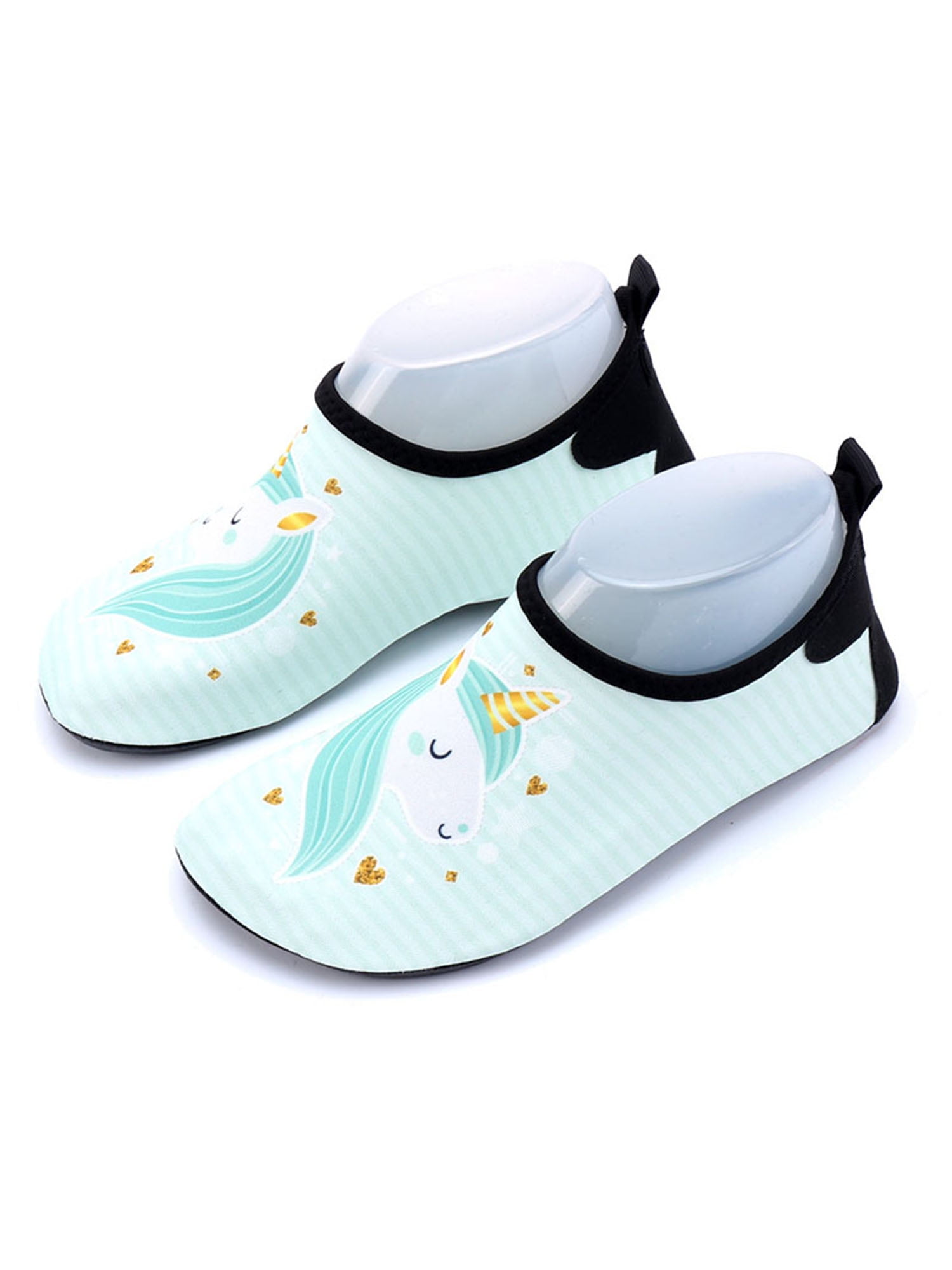 Kids Summer Water Shoes Aqua Socks Non Slip Surf Beach Swim Wetsuit Footwear UK 