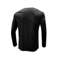 thumbnail image 3 of Sunloudy - Camisetas informales para hombre, cuello redondo, manga larga, cuello redondo, cierre de botones, escote Sunloudy S M L XL XXL, 3 of 5