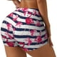 thumbnail image 1 of Fotbe Flamingos Shorts Sin Costuras – Shorts Deportivos de Cintura Alta para Mujer, Elásticos para Gimnasio, Yoga, Running o Ciclismo-Large, 1 of 8