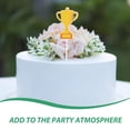 thumbnail image 3 of RENACLIPY 40pcs Soccer Cupcake Toppers Sports Cake Picks Assorted Colors for Soccer Party Decorations and Fan Gear, 3 of 6