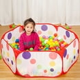 thumbnail image 4 of 120cm Kids Ball Pit Play Tent with Storage Bag (Balls Not Included), 4 of 4