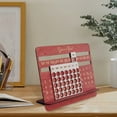 thumbnail image 4 of Chargetd 2025 Perpetual Calendar Wooden Desktop Calendar 12 Months Desk Slider Calendar for Home Office School Decor, 4 of 8