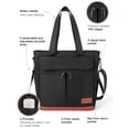 thumbnail image 2 of Bolsa de almuerzo JOYHILL, aislante a prueba de fugas, 16,2 L, poliéster C-BLACK, 2 of 7