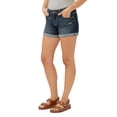 thumbnail image 2 of Pantalones cortos Silver Jeans Co. Boyfriend Mid Rise para mujer 28 Indigo, 2 of 6