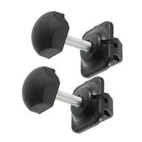 2 Pcs 1L5Z16758AA Inner Hood Bumper Stop Cushion Support for Ford for Ranger 1998-2011 Black