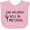 AD-Pink, variant on Inktastic One Day, Daddy Will Be My Caddy Kids Golfing Boys or Girls Baby Bib