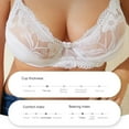 thumbnail image 5 of Ladies U Shape Sexy Bra Lace Bra Cup Comfortable Breathable Women'S Lingerie, 5 of 6