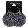 thumbnail image 2 of Mi Amore Ornate Dangle-Earrings Blue/Gold-Tone, 2 of 2