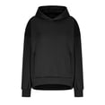 thumbnail image 5 of Pxxlle Womens Hoodie Sweatshirts Trendy Camo Graphic Hoodies Oversized Long Sleeve Hooded Pullover Tops Fall Winter Loose Fit Sweatshirt with Pockets Black M, 5 of 8