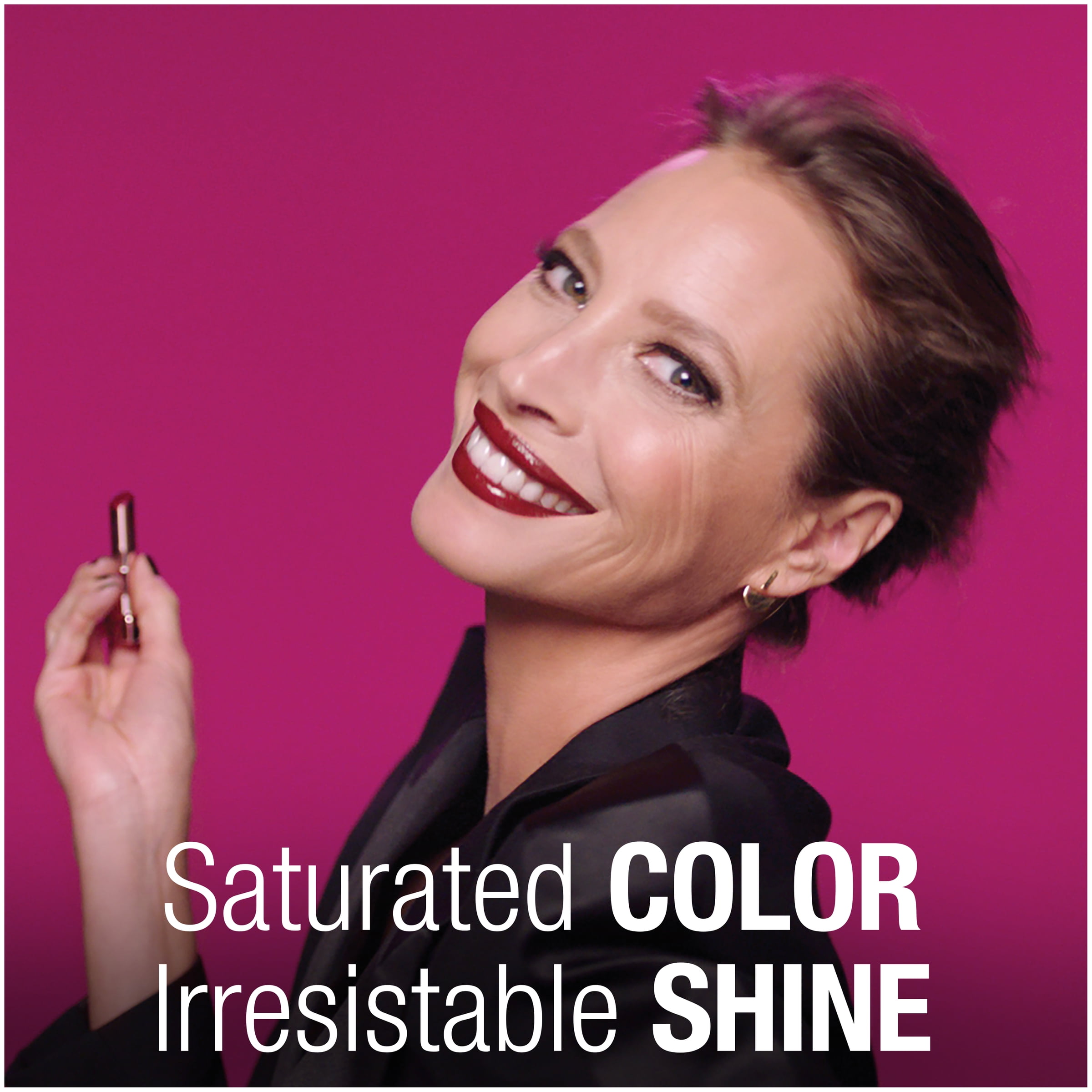 Maybelline Color Sensational Shine Compulsion Lipstick Makeup, Berry Blackmail, 0.1 oz (Pack of 4)