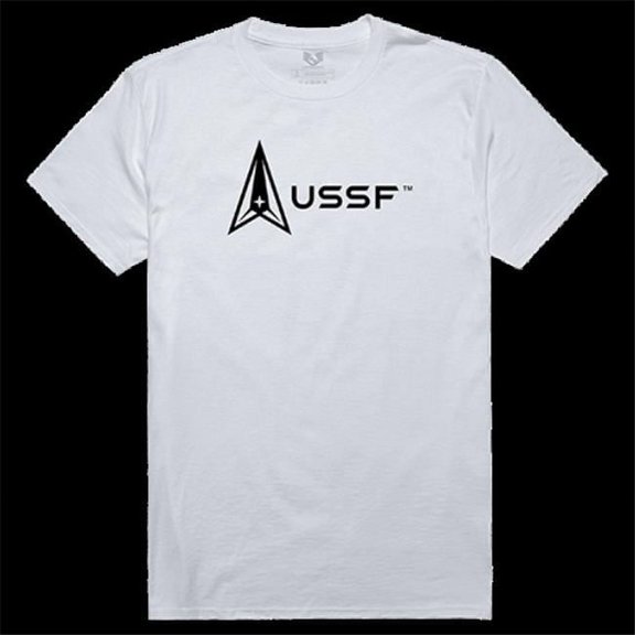 US Space Force4 Relaxed Graphic T-Shirt, White - Large