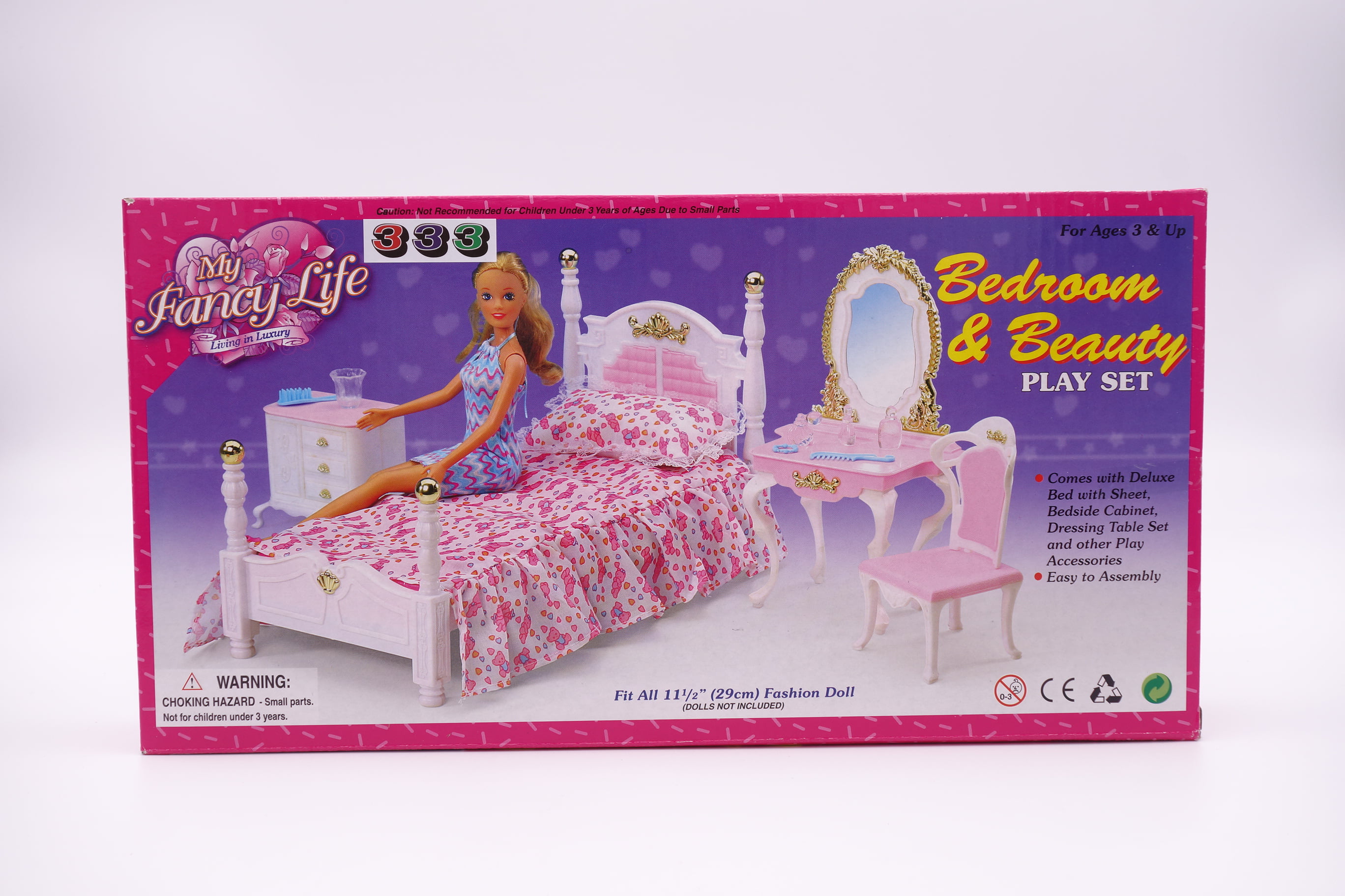barbie dressing table set