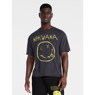 Nirvana Men's & Big Men's Smiley Tie Dye Graphic Tee, Sizes XS-3XL