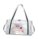 thumbnail image 2 of Bolso de baile para mujer, bolso de lona, ​​bolso de hombro portátil, bolso de fiesta, bolso de fin de semana Plata, 2 of 9