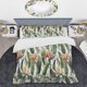 thumbnail image 2 of Designart 'Pattern Tropical Flowers' Juego de Funda Nórdica Tropical, 2 of 5