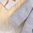 thumbnail image 5 of Newborn Infant Baby Boy Clothes Long Sleeve Romper Pants Headband Hat Outfits Set Kaprioy, 5 of 9