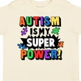 thumbnail image 4 of Inktastic Autism is My Super Power with Puzzle Pieces Boys or Girls Toddler T-Shirt, 4 of 5