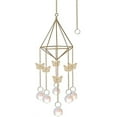thumbnail image 1 of Bienvenido Atrapasol de cristal chapado en oro, colgante de cristal, atrapaluz de cristal, capa de estrella de mar dorada, prismas de cristal, adorno colgante para bodas, fiestas, habitaciones,, 1 of 6
