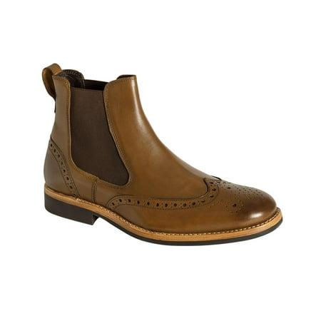 

Hoggs of Fife 4218 Stanley Semi-Brogue Dealer Boots Burnished Tan UK 9.5 Brown