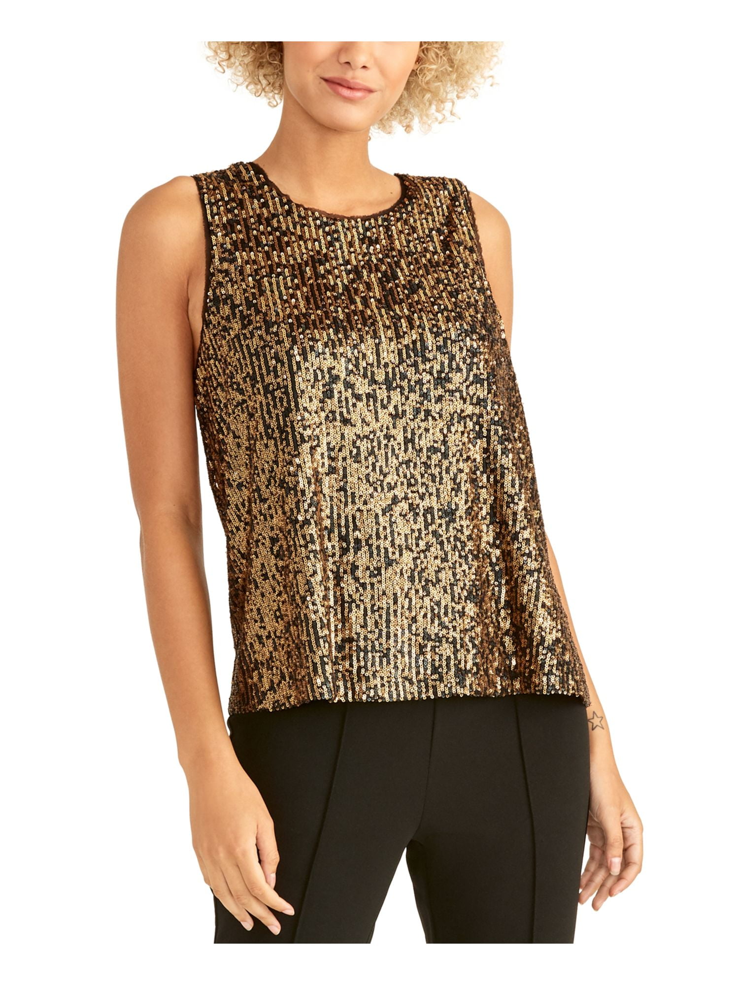 rachel roy sequin top