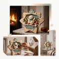 thumbnail image 5 of JHyouerji Christmas Tabletop Ornament Khaki Freestanding Book Lover Shelf Decor For Bookcase Living Room Holiday Home Xmas Decoration Seasonal Accent, 5 of 5
