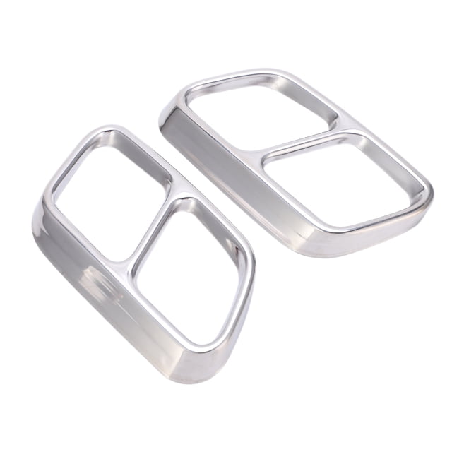 Rear Pipe Guard,Car Quad Exhaust Tip Tail Throat Frame Tail Pipe Frame Multi-Functional
